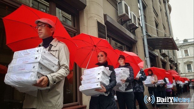 В России собрали 1 млн подписей против пенсионной реформы
