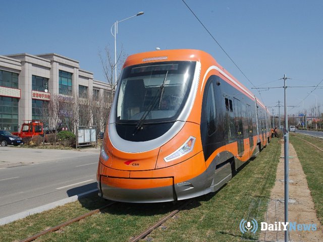 В Китае осуществили запуск трамвая, который работает на водороде