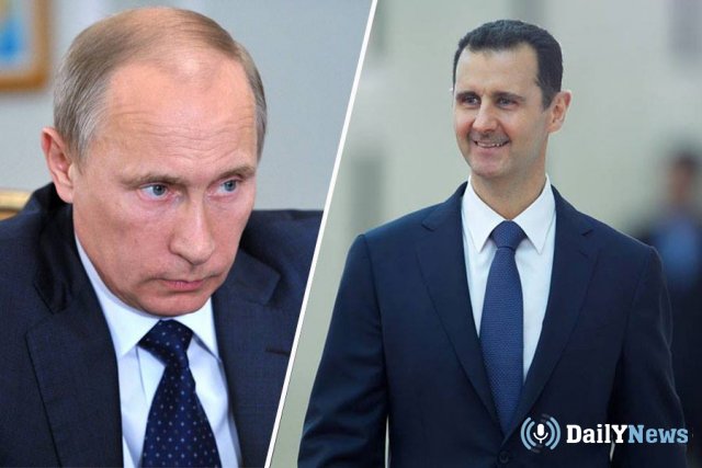 Владимир Путин и Башир Асад провели телефонный разговор