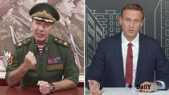 Глава Росгвардии Виктор Золотов вызвал на бой Алексея Навального - видео