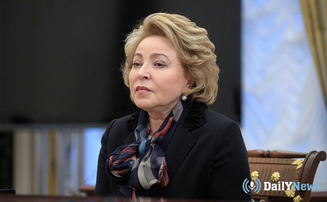 Валентина Матвиенко выступила с выговором к сенаторам парламента
