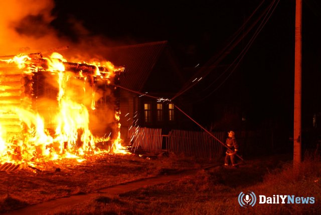 В Ленинской области пожар унес жизни трех детей