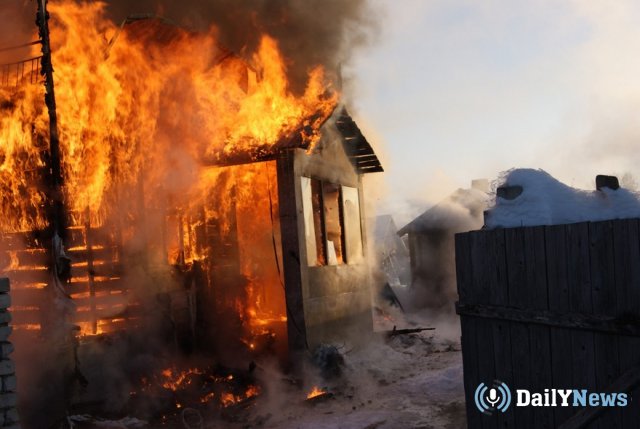 Муж с женой погибли во время пожара в Тамбовской области