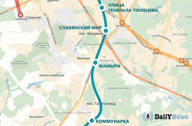 Новую линию метро планируют построить в Москве