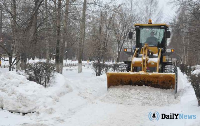 В Псковской области решается вопрос о расчистке улиц от снега
