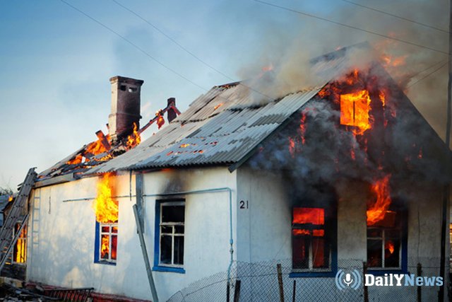 В Оренбургской области произошел пожар с 4 жертвами