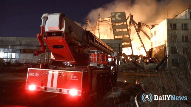 Пожар на заводе в Калининграде стал причиной отключения тепла и воды в жилых домах