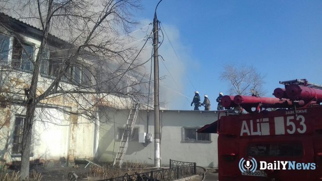 В Нижегородской области произошло возгорание на заводе