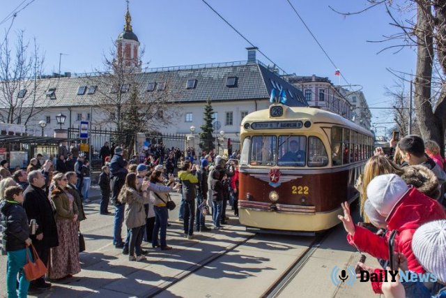 Второй парад трамваев состоится в Москве