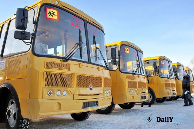 Новыми школьными автобусами оснастили школы Удмуртии