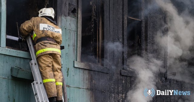 В Архангельсокй области семья спаслась от пожара благодаря 8-летней девочке