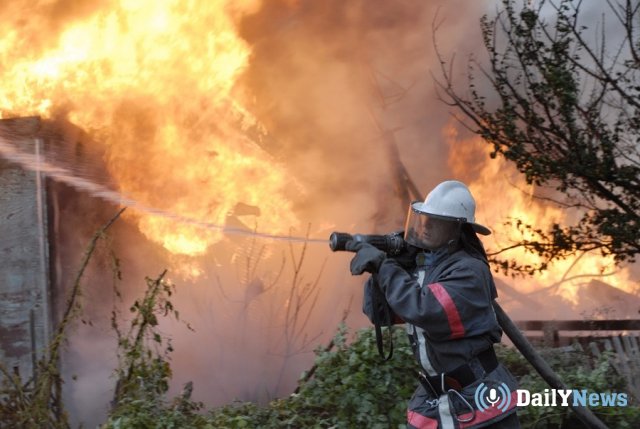 В Брянской области мужчина погиб во время пожара
