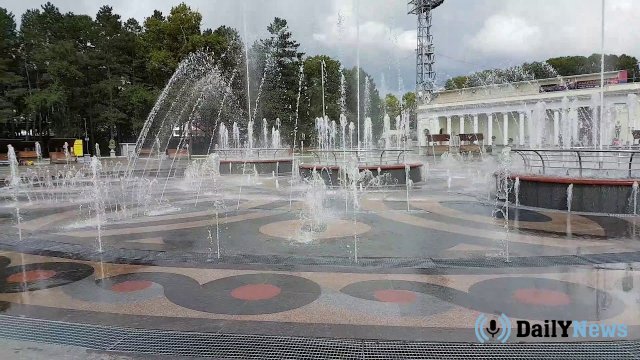 В Хабаровске приостановлена работа одного из городских фонтанов