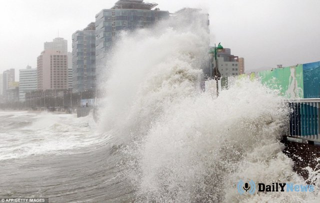 В Южной Кореи бушует тайфун «Митаг», унесший жизни нескольких людей