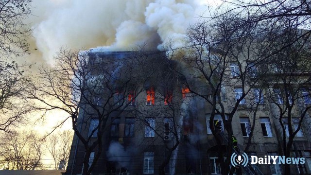 В Одессе нашли студента, пропавшего после пожара в колледже