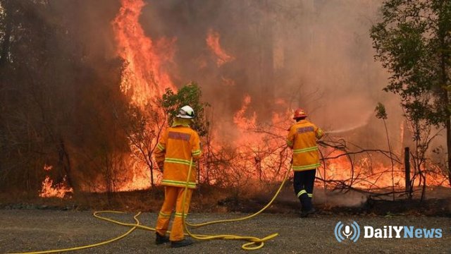 Массовая эвакуация людей проводится в Австралии из-за пожаров