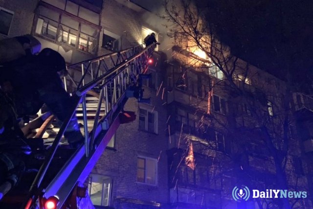 Пожар произошел в самарской квартире в новогоднюю ночь