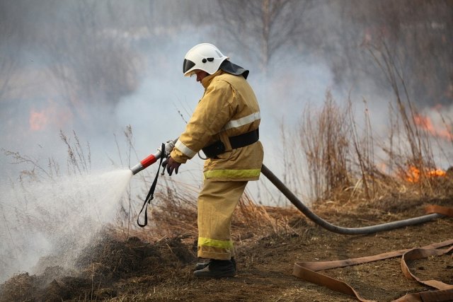 В Красноярском крае ликвидировали крупный природный пожар