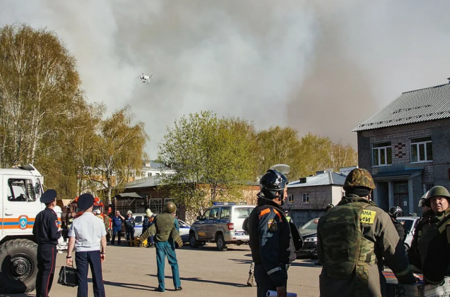 Жители удмуртского села начали покидать жильё после взрыва боеприпасов