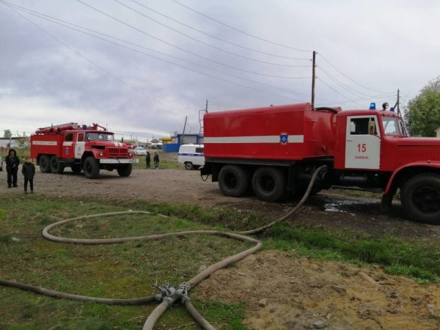 Пожар с несколькими жертвами произошёл в Иркутской области