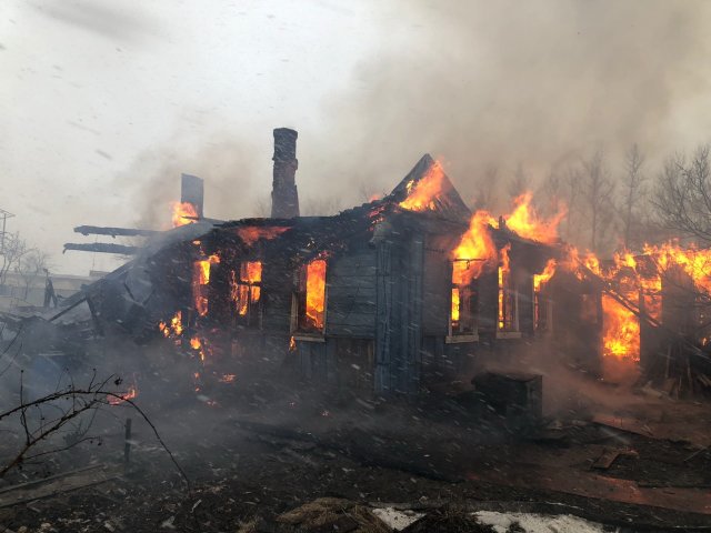 Во время пожара в Самарской области погибли несколько человек