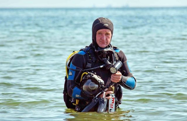 Дайвер из Краснодара впервые осуществил погружение в реке на глубину 14 м