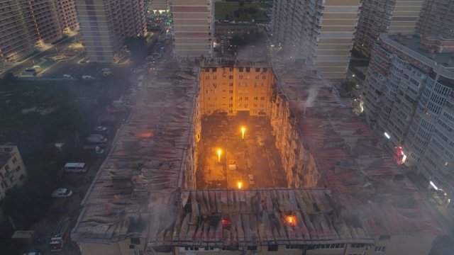 Краснодарский мэр прервал отпуск из-за крупного пожара в городе