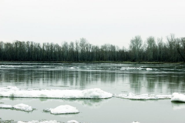 В Орловской области ожидается весенний ледоход в конце марта
