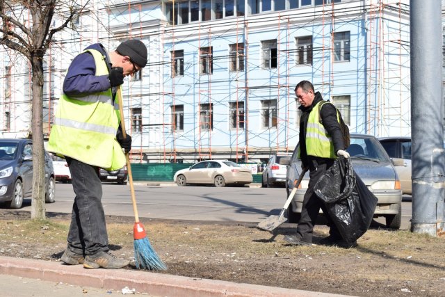 Более 700 т. мусора было вывезено с улиц Липецка