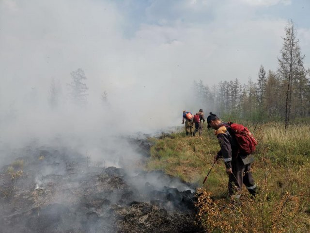 Дымом от лесных пожаров в Якутии накрыло Иркутск