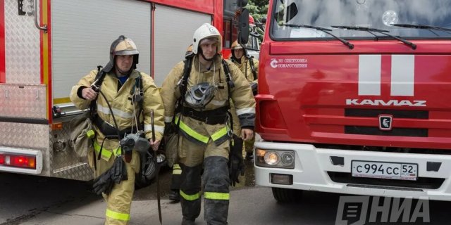 В Нижнем Новгороде произошёл пожар с жертвами