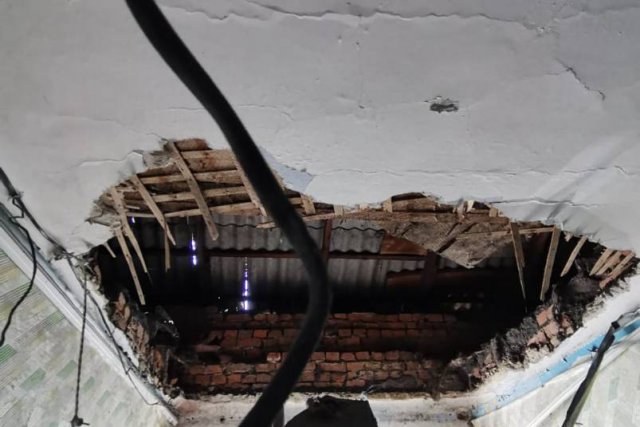 Обрушение потолка произошло в жилом доме Биробиджана