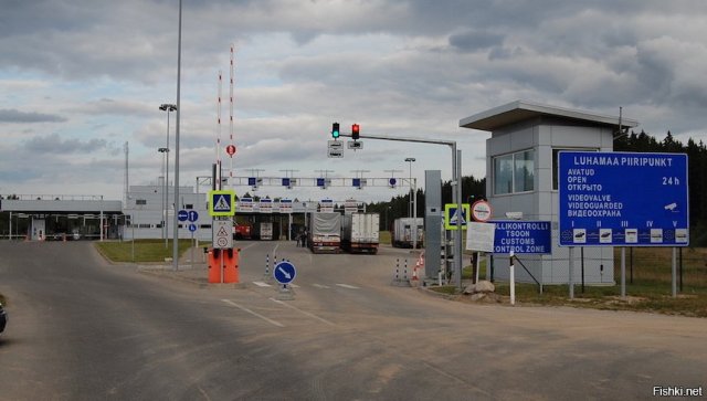 Эстония организовала установку временных ограждений на границе с Россией