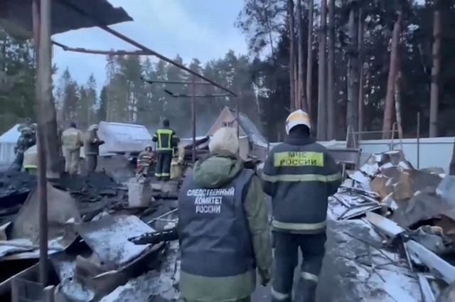 В Тверской области в результате пожара погибли два человека