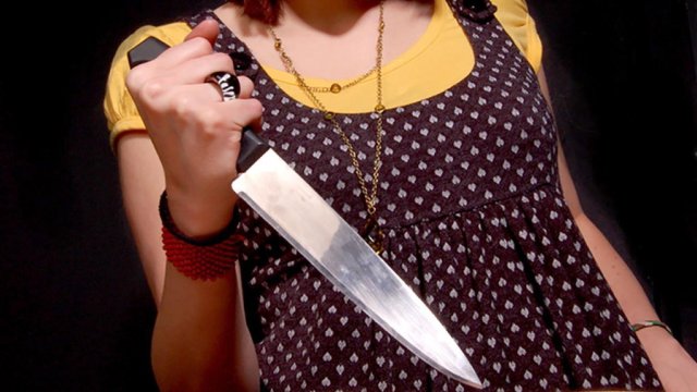 Жительница Гатчины ударила ножом свою мать