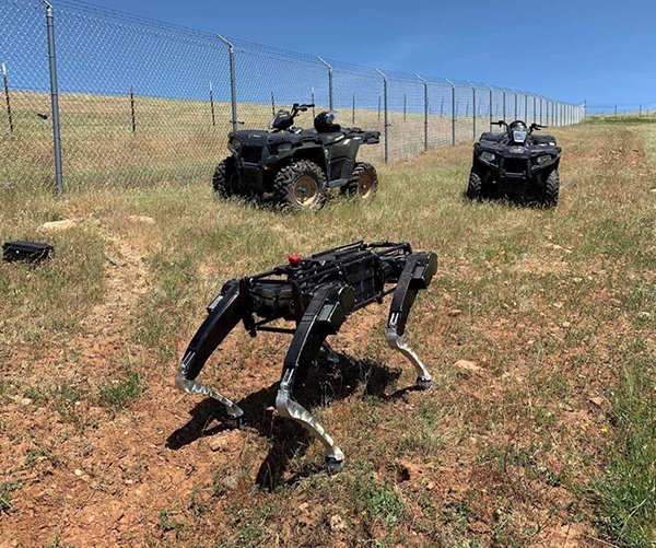 Собаки-роботы станут охранять границу Мексики и США