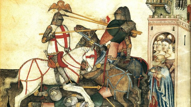 Около 90% средневекового эпоса о рыцарях утратили в Англии