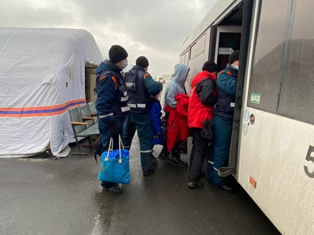 В Южную Осетию прибыли беженцы из ДНР