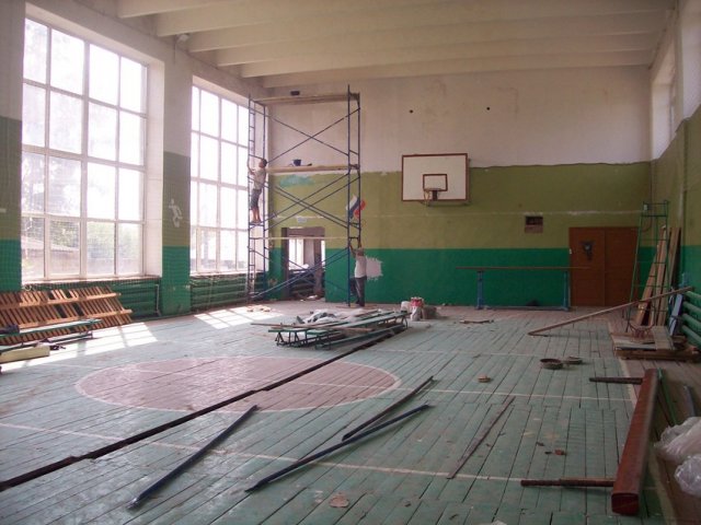 В Псковской области будет проведён ремонт спортзала сельской школы