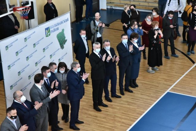 Открытие нового спортивного комплекса состоялось в Новосибирской области