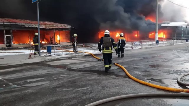Ребёнок скончался во время пожара в Астрахани