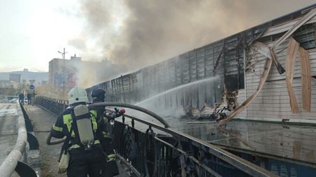 Директор рынка во Владикавказе понесёт ответственность за пожар