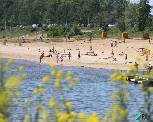 На пляжах Татарстана запрещено посещать 5 пляжей