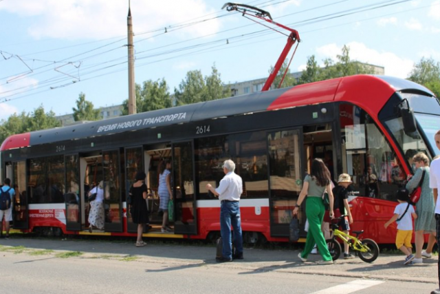 Первый экскурсионный трамвай начал работать в Ижевске