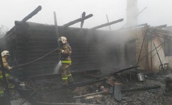 В результате пожара в Частном доме Татарстана скончался мужчина