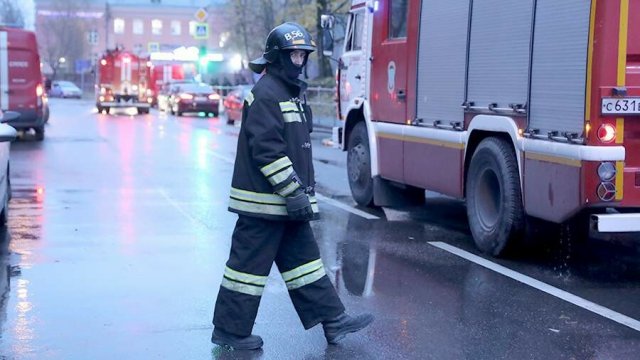 На радиотелебашне в Москве произошло возгорание
