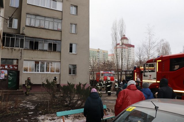 В Липецке в результате пожара скончался один человек