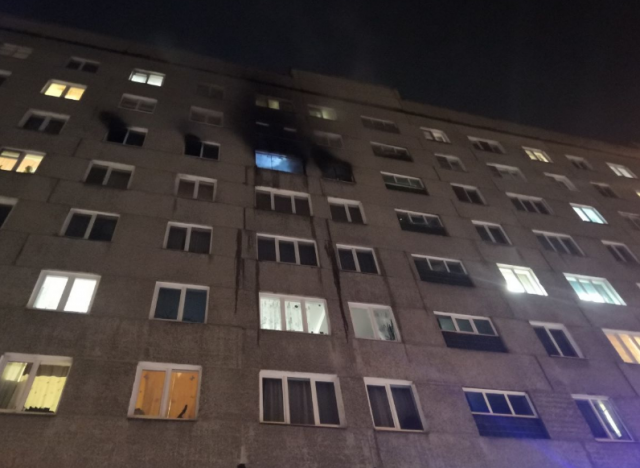 В Красноярском крае скончался мужчина в результате пожара в жилом доме