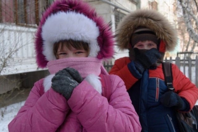 Занятия отменяют в школах Владимирской области из-за морозов