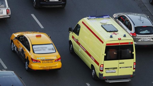 За рулём автомобиля в Москве скончался водитель